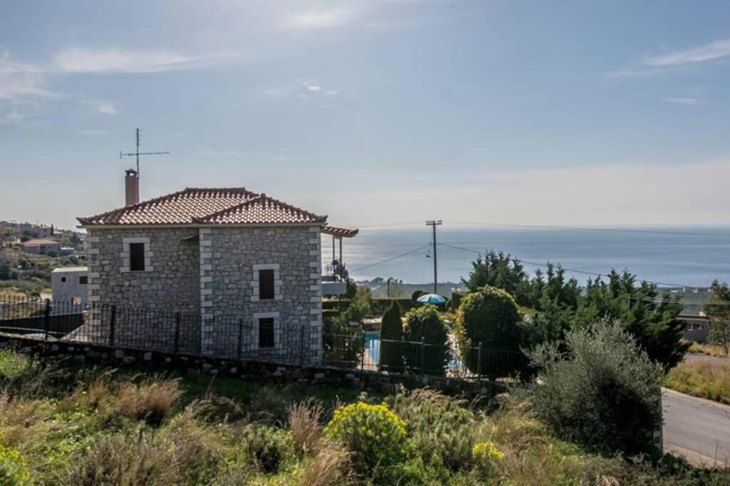 Kelly'S Villa In Stoupa Neokhorion  Kültér fotó